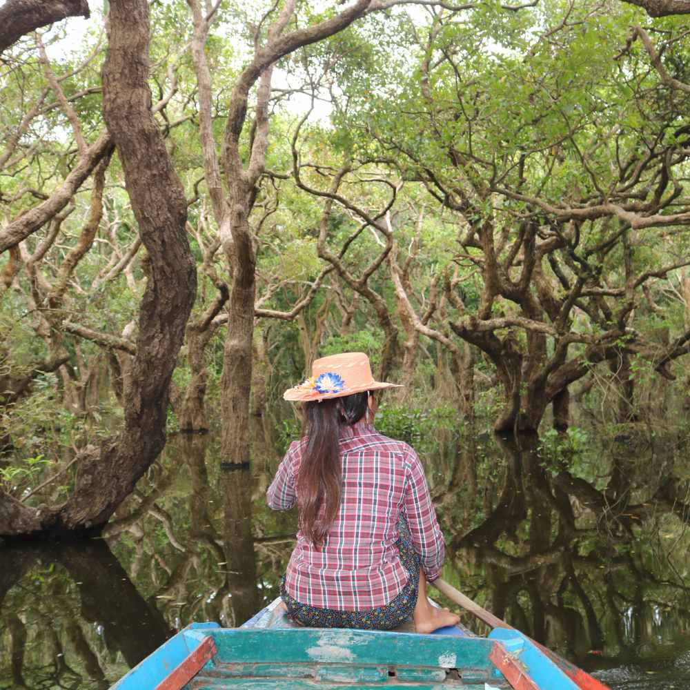 Flooded Forest – Cruise through the tranquil flooded forest, a unique ecosystem home to flora, fauna, and bird species.