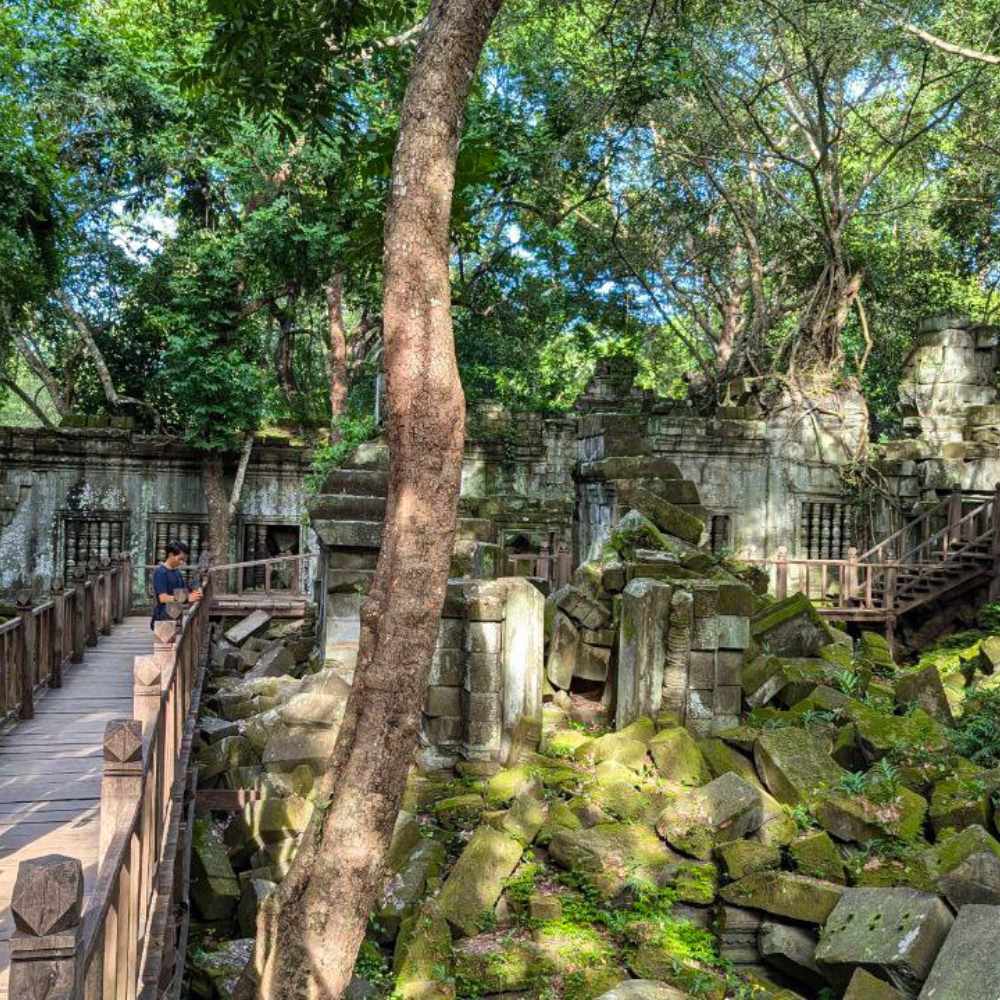 Private Beng Mealea Temple Siem Reap tour with Floating Village [No Angkor Pass Required] [Beng Mealea Temple Included]