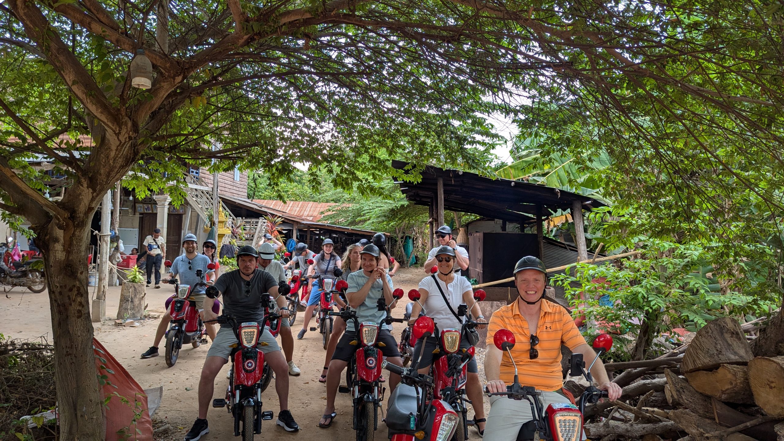 Golden Hour Hits Different Out Here - Cruising through the rice fields as the sun begins its slow descent