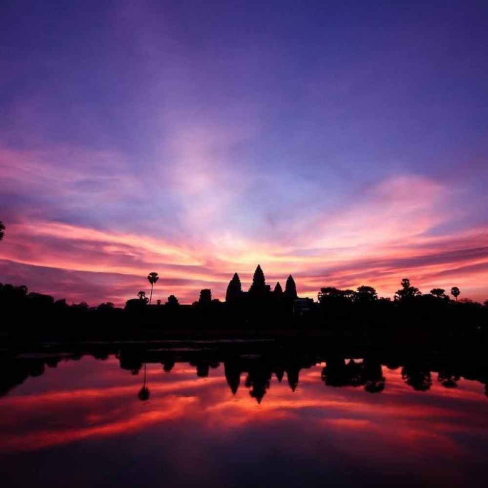 Witness the breathtaking Angkor Wat Sunrise Tour as dawn illuminates ancient temple spires, then explore legendary bas-reliefs and jungle-wrapped Ta Prohm with expert guides.